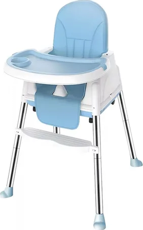 SILLA COMER ESHOPANGIE 2 EN 1 PLEGABLE COLOR CELESTE - 1