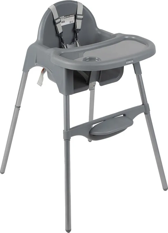 SILLA ALTA BEBE  COSCO COOK COLOR GRIS - 1