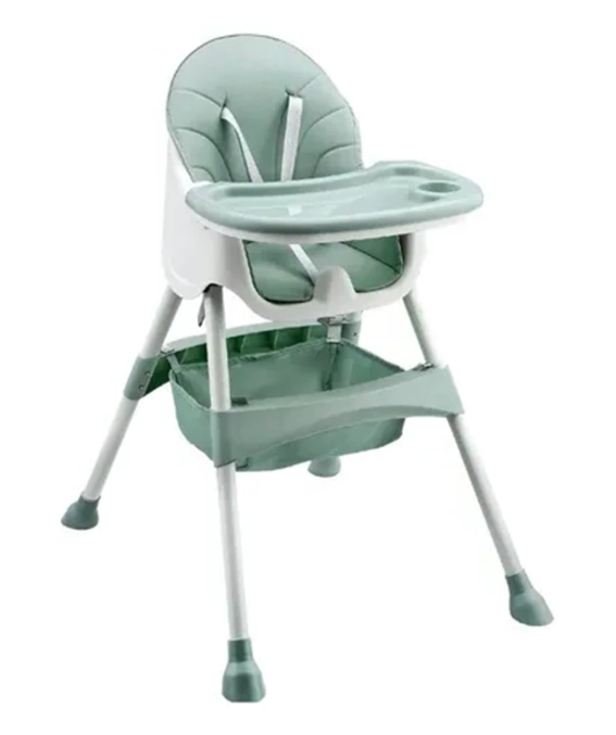 SILLA COMER PORTATIL 2 EN 1 ECOCUERO IMPORTADA - 2