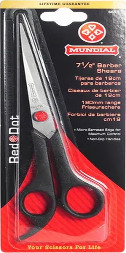 MUNDIAL RED DOT TIJERA CORTE MICRODENTA 7.5 663 - 1
