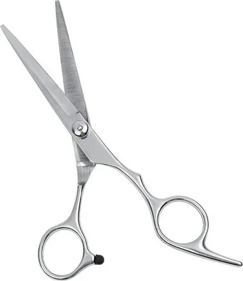 SET TIJERAS FILO NAVAJA + ESCULPIDORA + CAPA + PEINE - 1
