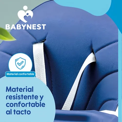 SILLA COMER SOFT BABYNEST PORTATIL 2 EN 1 CON RUEDAS - 3