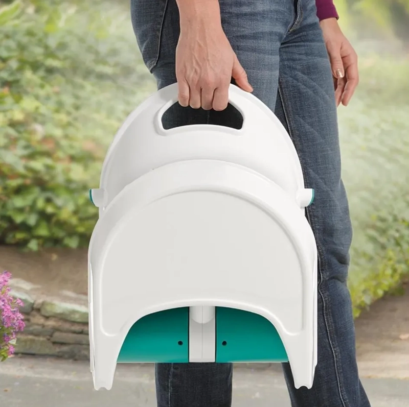 SILLA COMER ELEVADOR PLEGABLE NIÑOS COLOR BLANCO - 4