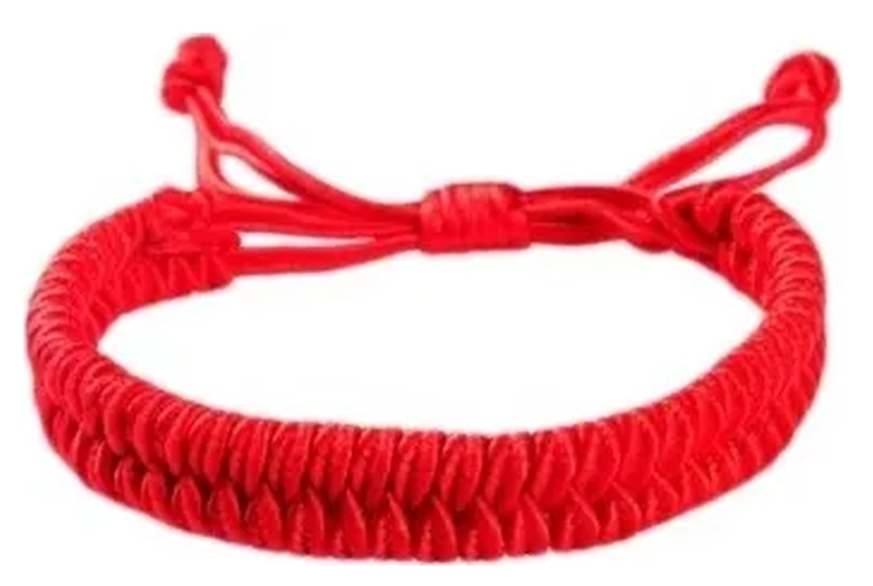 PACK 2 PULSERAS HILO ROJO PROTECCION AJUSTABLE - 1