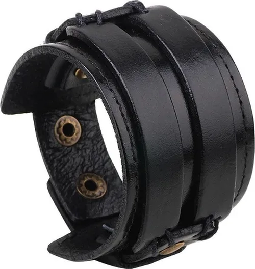 BRAZALETE VIKINGO ECO CUERO - 3