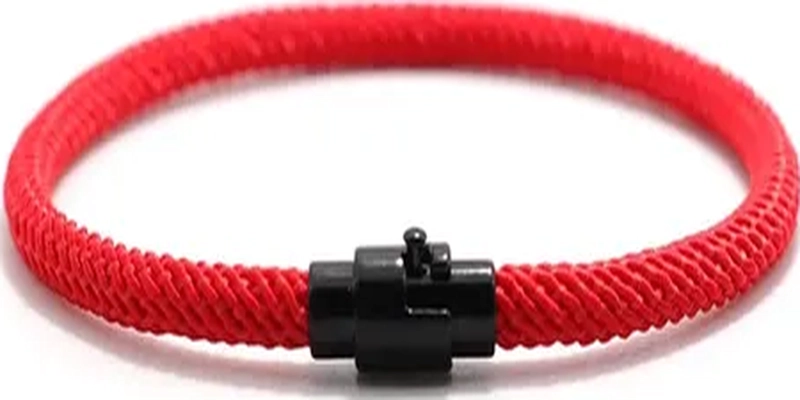 PULSERA ROJA PIEDRAS PROTECCION HOMBRE/MUJER - 1