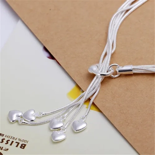 PULSERA BRAZALETE PLATA 925 CORAZON ANIVERSARIO MUJER - 5