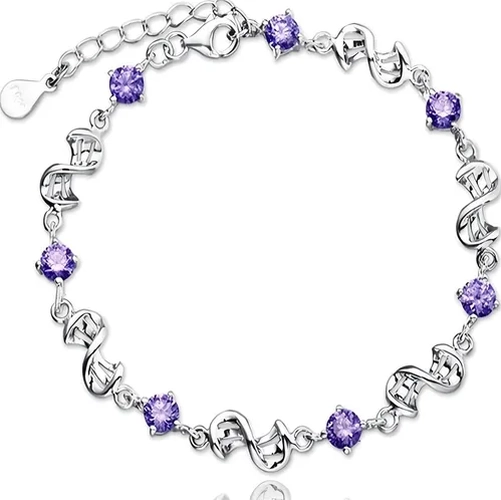 PULSERA PLATA 925 INFINITO MUJER ELEGANTE - 1