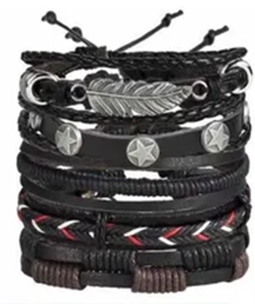 PULSERA TRENZADA BRAZALETE - 1
