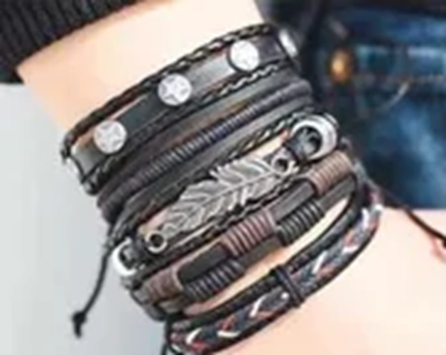PULSERA TRENZADA BRAZALETE - 2