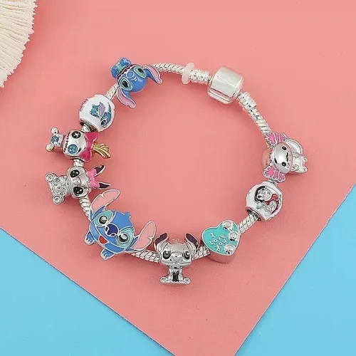 PULSERA STITCH IMPORTADA CON CHARMS - 7