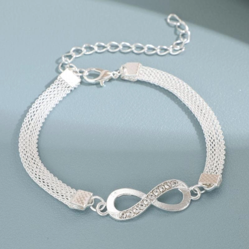 PULSERA BRAZALETE CIRCON DIAMANTE INFINITO - 3