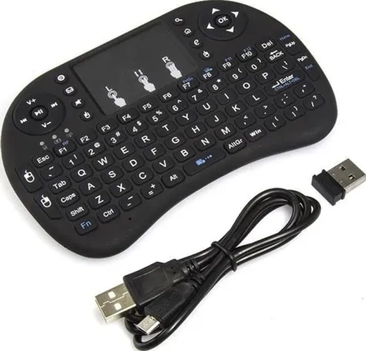 PACK 2 MINI TECLADO INALAMBRICO CON MOUSE TOUCHPAD - 1