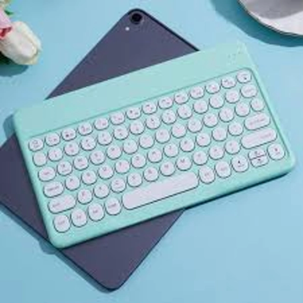 TECLADO UNIVERSAL PARA IPAD TABLET TV VARIOS COLORES - 2
