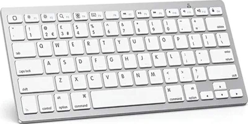 TECLADO INALAMBRICO BLUETOOTH IPAD TABLET SMARTPHONE PC - 1