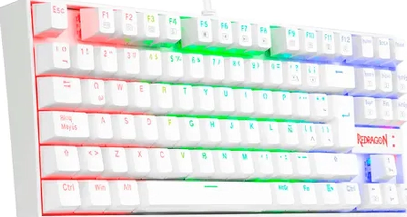 TECLADO MECANICO REDRAGON KUMARA K552W RED SWITCH ESP - 3