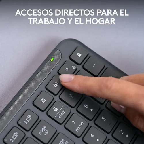 TECLADO LOGITECH K950 INALAMBRICO SLIM GRAFITO ESPAÑOL - 5