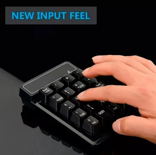 TECLADO INALAMBRICO MINI NUME RICO USB 2.4GHZ - 3