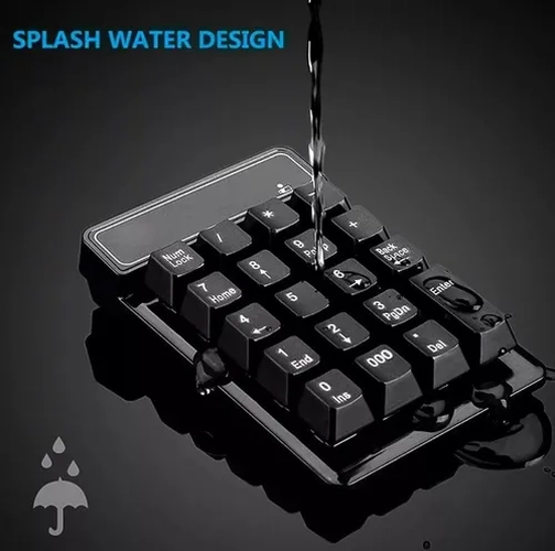 TECLADO INALAMBRICO MINI NUME RICO USB 2.4GHZ - 6
