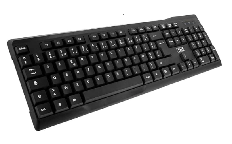KIT TECLADO Y MOUSE JX-W3200 INALAMBRICO ESPAÑOL NEGRO - 3