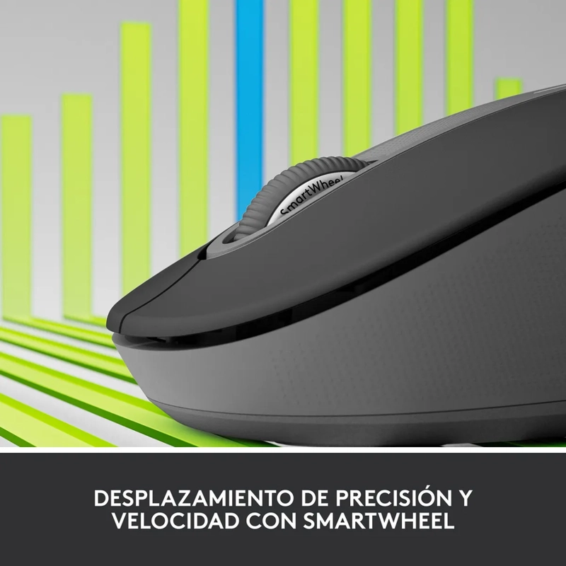 MOUSE INALAMBRICO LOGITECH M650 GRAFITO - 2