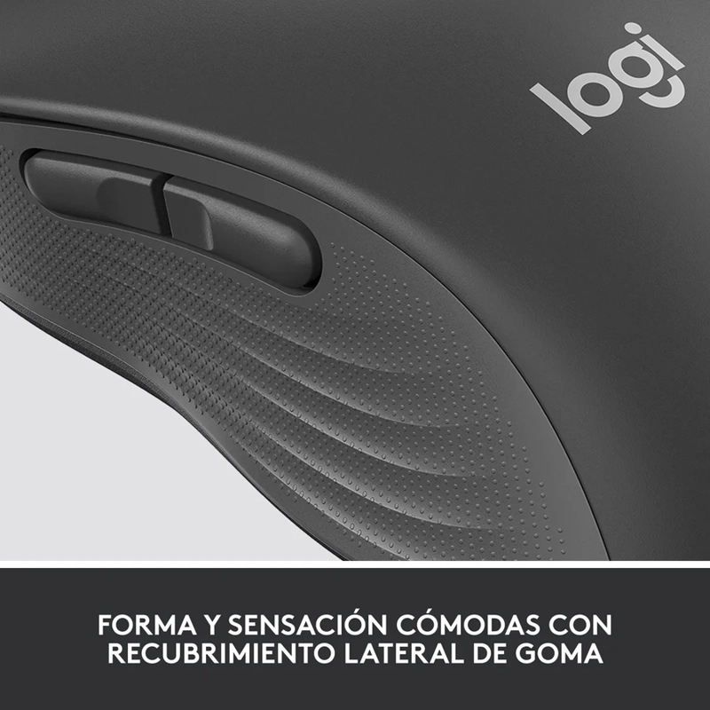 MOUSE INALAMBRICO LOGITECH M650 GRAFITO - 4