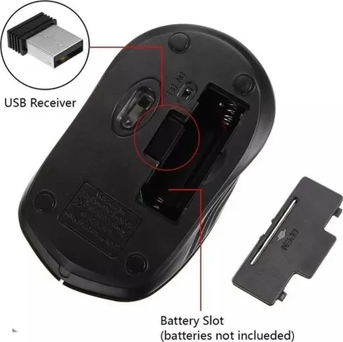 KIT TECLADO MOUSE INALAMBRICO GAMER - 6
