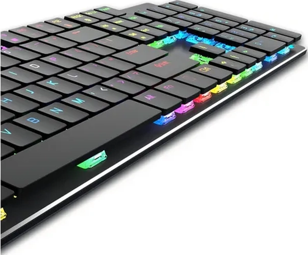 TECLADO MEETION MK80 MECANICO ULTRALIGERO RGB NEGRO - 3
