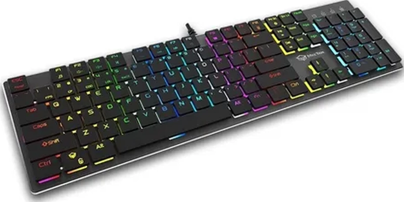 TECLADO MEETION MK80 MECANICO ULTRALIGERO RGB NEGRO - 7
