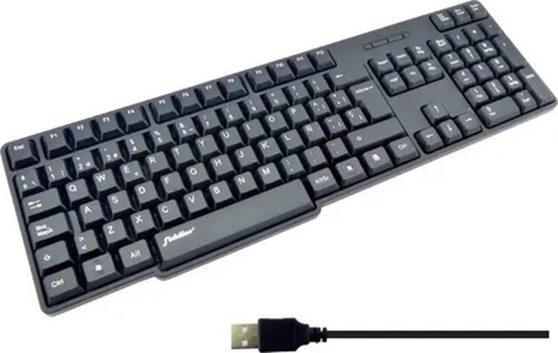 TECLADO FIDDLER USB BASICO ESTANDAR NEGRO ESPAÑOL