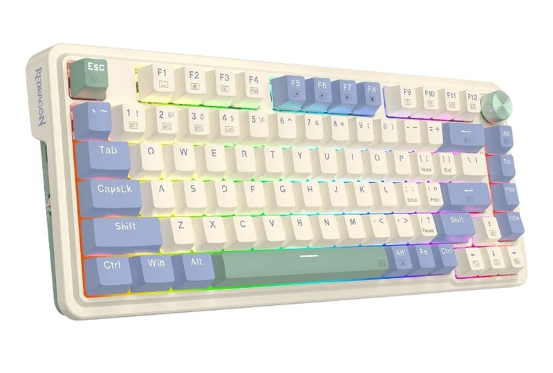 TECLADO REDRAGON ESPAÑOL LATINO PASTEL RGB - 2