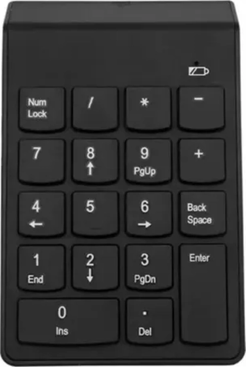 TECLADO MINI NUME RICO INALAMBRICO USB 18 TECLAS PC - 1
