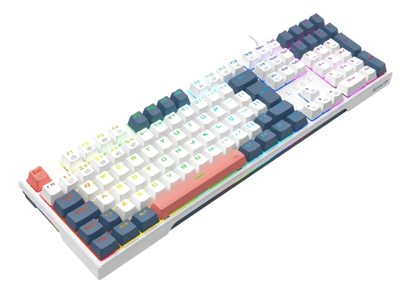 TECLADO REDRAGON TRUNDLE K668 RGB SWITCH ROJO - 2
