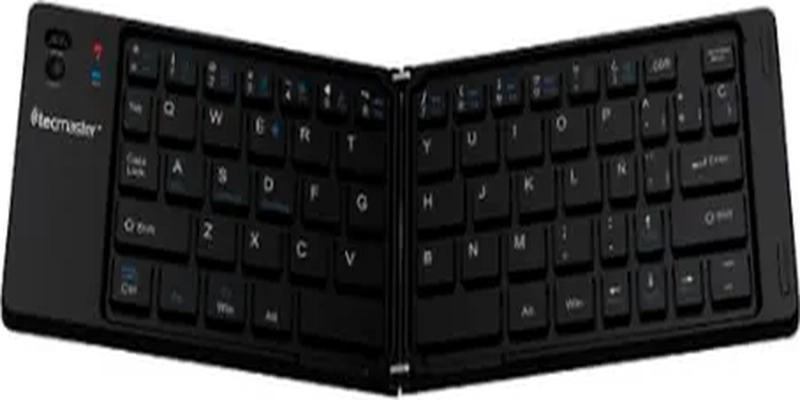 MINI TECLADO INALAMBRICO BLUETOOTH TECMASTER TM-100563 NEGRO - 1