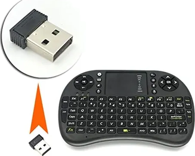 MINI TECLADO AIR MOUSE TOUCH INALAMBRICO SMART TV - 2