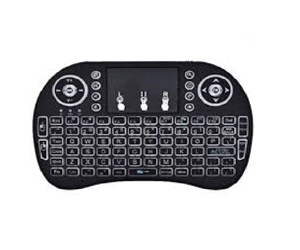 TECLADO PHILCO TOUCHPAD INALAMBRICO SMART TV NEGRO - 1