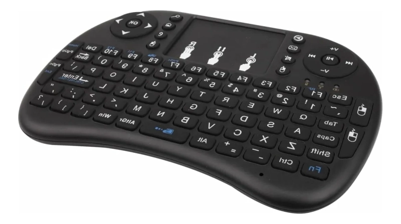 TECLADO PHILCO TOUCHPAD INALAMBRICO SMART TV NEGRO - 3