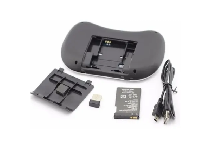 MINI TECLADO INALAMBRICO TOUCHPAD SMART TV PC XBOX NEGRO - 2