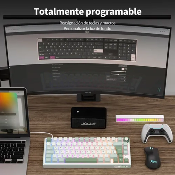 TECLADO MECANICO RK R75 ESPAÑOL 75% - 5