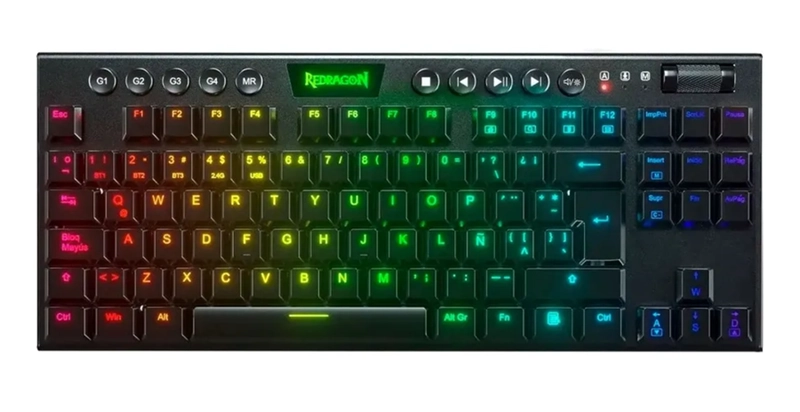 TECLADO REDRAGON K622 HORUS TKL CABLEADO ESPAÑOL - 1