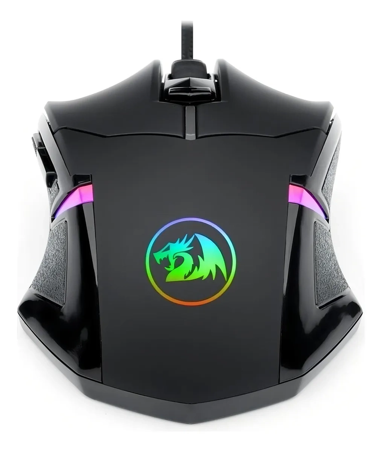 MOUSE GAMER REDRAGON CENTROPHORUS2 M601-RGB BLACK - 2