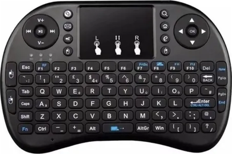 MINI TECLADO INALAMBRICO SMART TV BOX PC CONTROL TV - 1