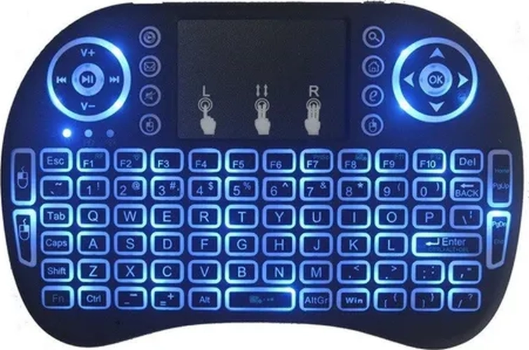 MINI TECLADO INALAMBRICO SMART TV BOX PC CONTROL TV - 5