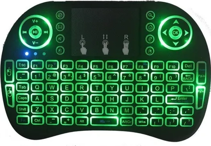 MINI TECLADO INALAMBRICO SMART TV BOX PC CONTROL TV - 6