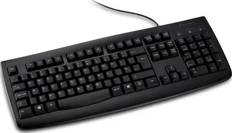 TECLADO FOR LIFE LAVABLE ALAMBRICO KENSINGTON NEGRO - 1