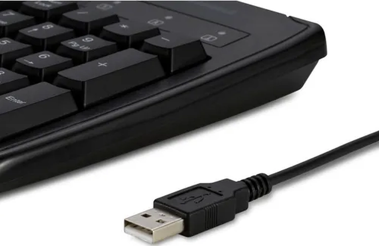 TECLADO FOR LIFE LAVABLE ALAMBRICO KENSINGTON NEGRO - 4