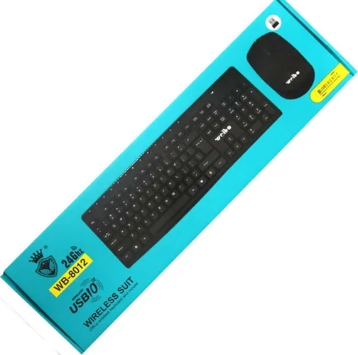 TECLADO Y MOUSE WEIBO NUME RICO INALAMBRICO 2.4GHZ - 6