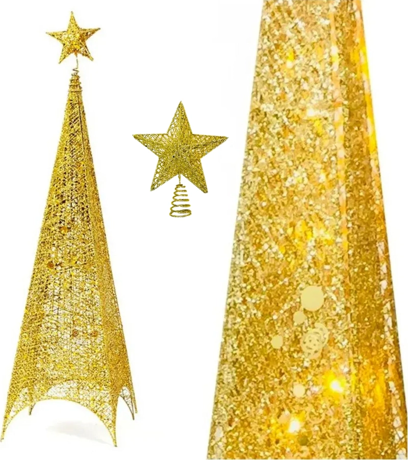ARBOL NAVIDEÑO LED ARBOL LUCES LED ARBOLES NAVIDAD 120CM - 1