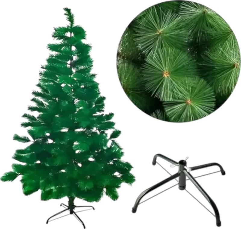 ARBOL NAVIDAD PINO FRONDOSO VERDE 120 CM - 2