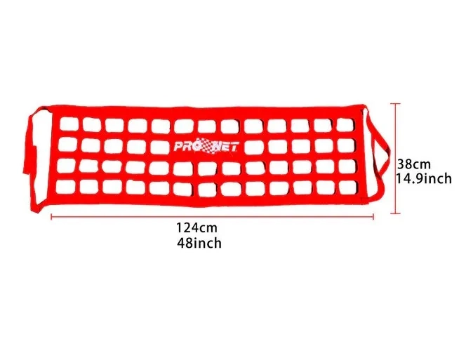 MALLA RED DEPORTIVA TRASERA PORTALON UNIV CAMIONETAS PICKUP - 2